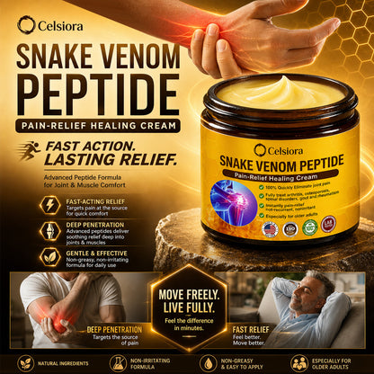 🦴Anti-Aging Cellular Repair: Celsiora® Pain-Relief Bone Healing Cream (Treatment for Osteoarthritis, Rheumatoid Arthritis,Sports Injuries,  Compressed Nerves, and Chronic Muscle Strain)