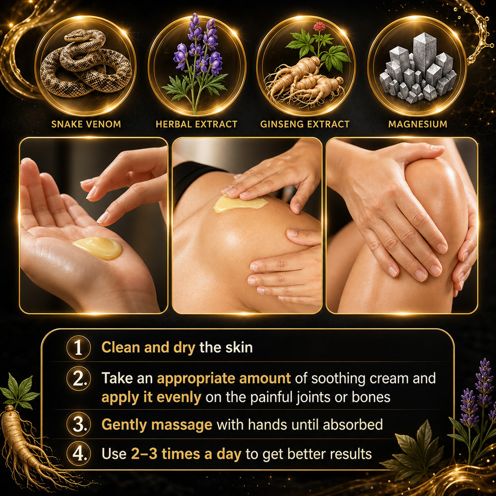 🦴Anti-Aging Cellular Repair: Celsiora® Pain-Relief Bone Healing Cream (Treatment for Osteoarthritis, Rheumatoid Arthritis,Sports Injuries,  Compressed Nerves, and Chronic Muscle Strain)