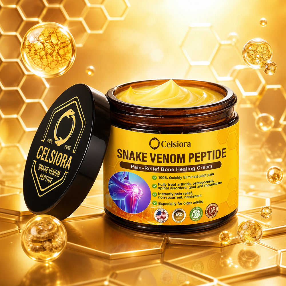 🦴Anti-Aging Cellular Repair: Celsiora® Pain-Relief Bone Healing Cream (Treatment for Osteoarthritis, Rheumatoid Arthritis,Sports Injuries,  Compressed Nerves, and Chronic Muscle Strain)