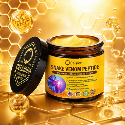 🦴Anti-Aging Cellular Repair: Celsiora® Pain-Relief Bone Healing Cream (Treatment for Osteoarthritis, Rheumatoid Arthritis,Sports Injuries,  Compressed Nerves, and Chronic Muscle Strain)