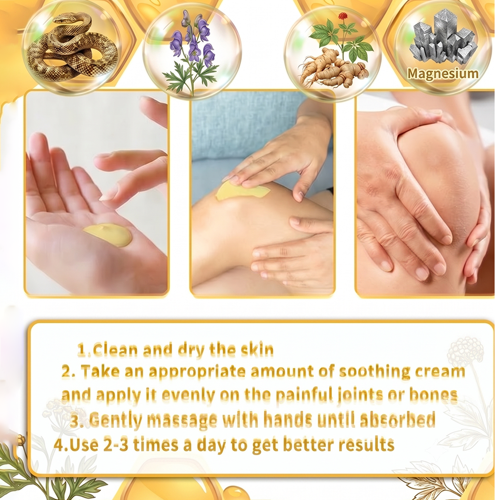 UPSELL✅Anti-Aging Cellular Repair: Celsiora® Pain-Relief Bone Healing Cream (Treatment for Osteoarthritis, Rheumatoid Arthritis,Sports Injuries,  Compressed Nerves, and Chronic Muscle Strain) (Copy)
