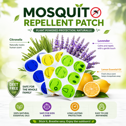 UPSELL Celsiora® 🦟Mosquito Repellent Patch - Natural Formula (Copy)