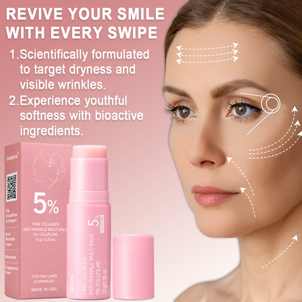Celsiora® 💄PDRN Collagen Repair Balm (Targets wrinkles and fine lines, smooths nasolabial folds and neck wrinkles, reduces frown lines and crow's feet)