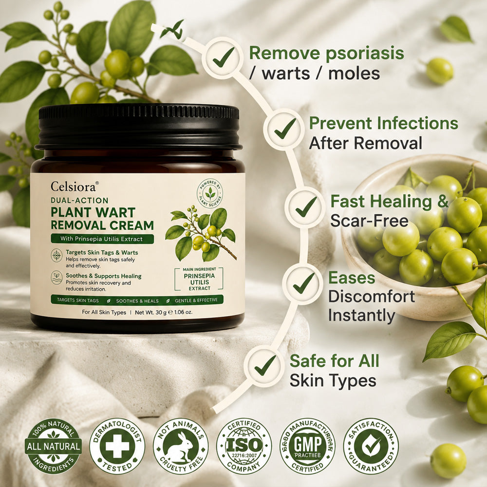 Celsiora®  SkinRepair Essence Cream (Removeswarts and skin growths,improves keratin buildupand seborrheic dermatitis,follicular keratosis, agespots)