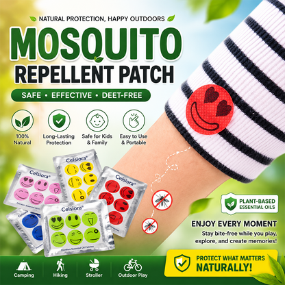 UPSELL Celsiora® 🦟Mosquito Repellent Patch - Natural Formula (Copy)