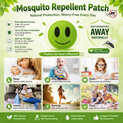 UPSELL Celsiora® 🦟Mosquito Repellent Patch - Natural Formula (Copy)