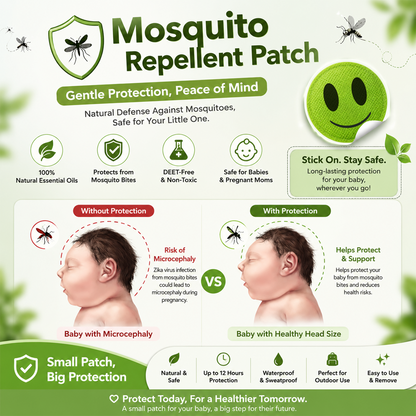 UPSELL Celsiora® 🦟Mosquito Repellent Patch - Natural Formula (Copy)
