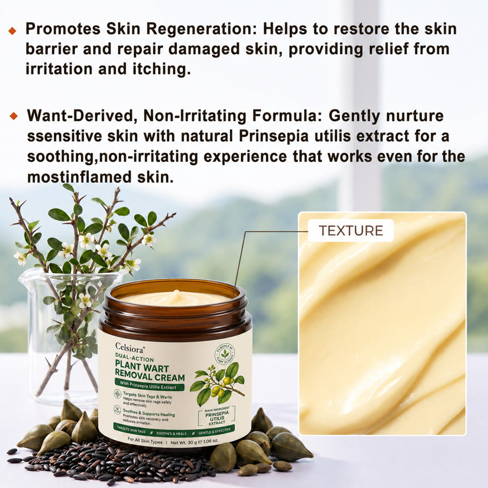 Celsiora®  SkinRepair Essence Cream (Removeswarts and skin growths,improves keratin buildupand seborrheic dermatitis,follicular keratosis, agespots)