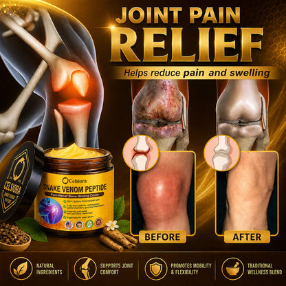 🦴Anti-Aging Cellular Repair: Celsiora® Pain-Relief Bone Healing Cream (Treatment for Osteoarthritis, Rheumatoid Arthritis,Sports Injuries,  Compressed Nerves, and Chronic Muscle Strain)
