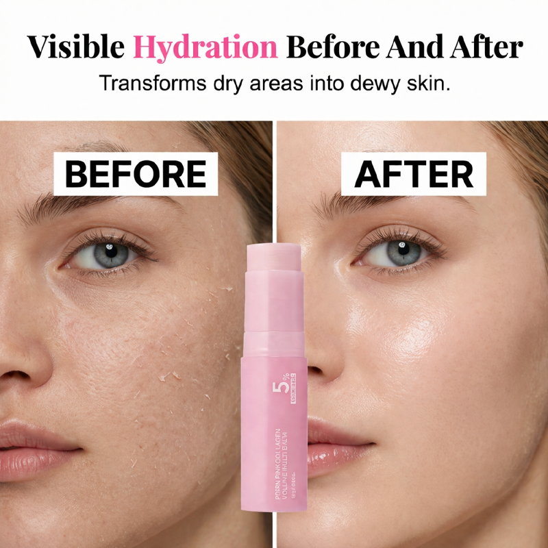 UPSELL 🥳2026 HOT SALE🥳💕PDRN Pink Collagen Volume Multi Balm | All In One Volufiline, PDRN, NAD Stick for Youthful-Looking (Copy)