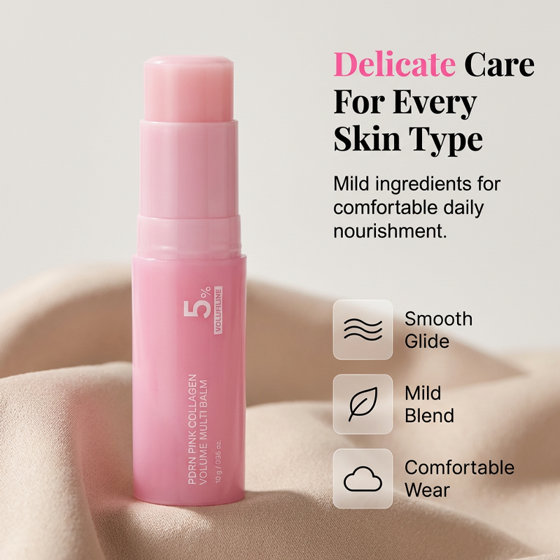 UPSELL 🥳2026 HOT SALE🥳💕PDRN Pink Collagen Volume Multi Balm | All In One Volufiline, PDRN, NAD Stick for Youthful-Looking (Copy)