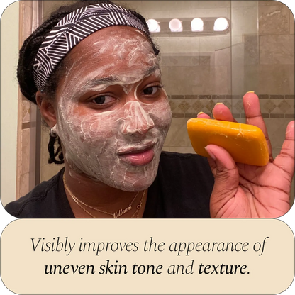 UPSELL🔥BUY 2 GET 1 FREE🔥Turmeric Brightening Soap (with Vitamin C, Alpha Arbutin, Oat)-Celsiora®