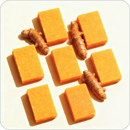 UPSELL🔥BUY 2 GET 1 FREE🔥Turmeric Brightening Soap (with Vitamin C, Alpha Arbutin, Oat)-Celsiora®